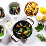 Sous Vide Moules Frites with Smoked Dijonnaise